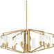 Cahill 8 Light 31 inch Brushed Bronze Chandelier Ceiling Light, Design Series