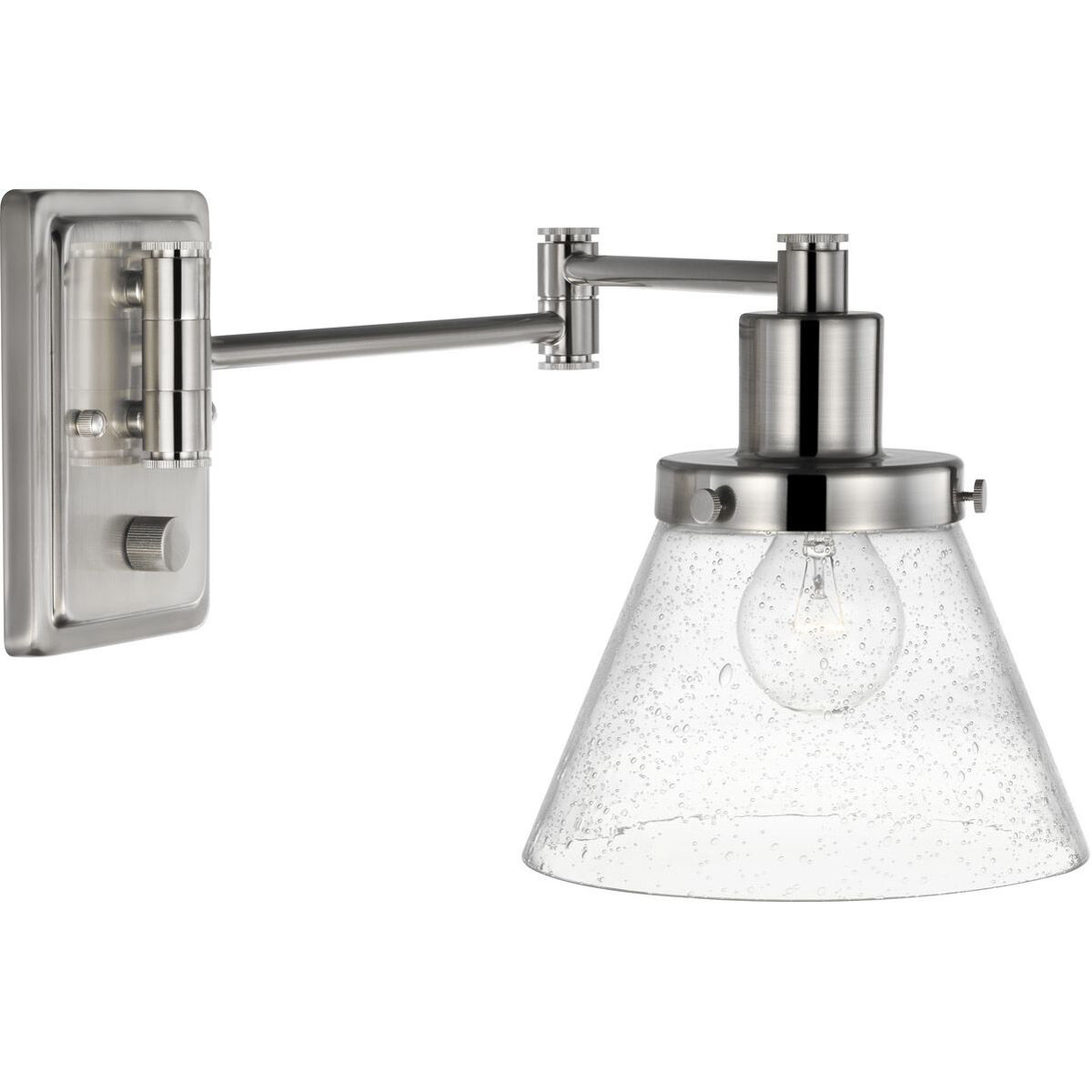 Swing arm vanity lights hot sale