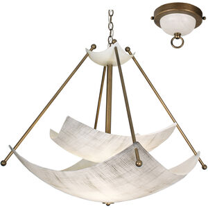 Mastery 6 Light 48 inch Chestnut Chandelier Ceiling Light, Talent