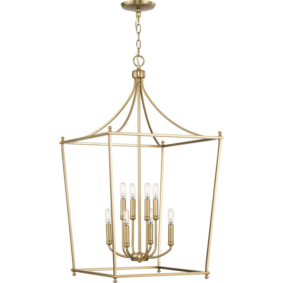 Parkhurst 8 Light 20 inch Brushed Bronze Foyer Light Ceiling Light