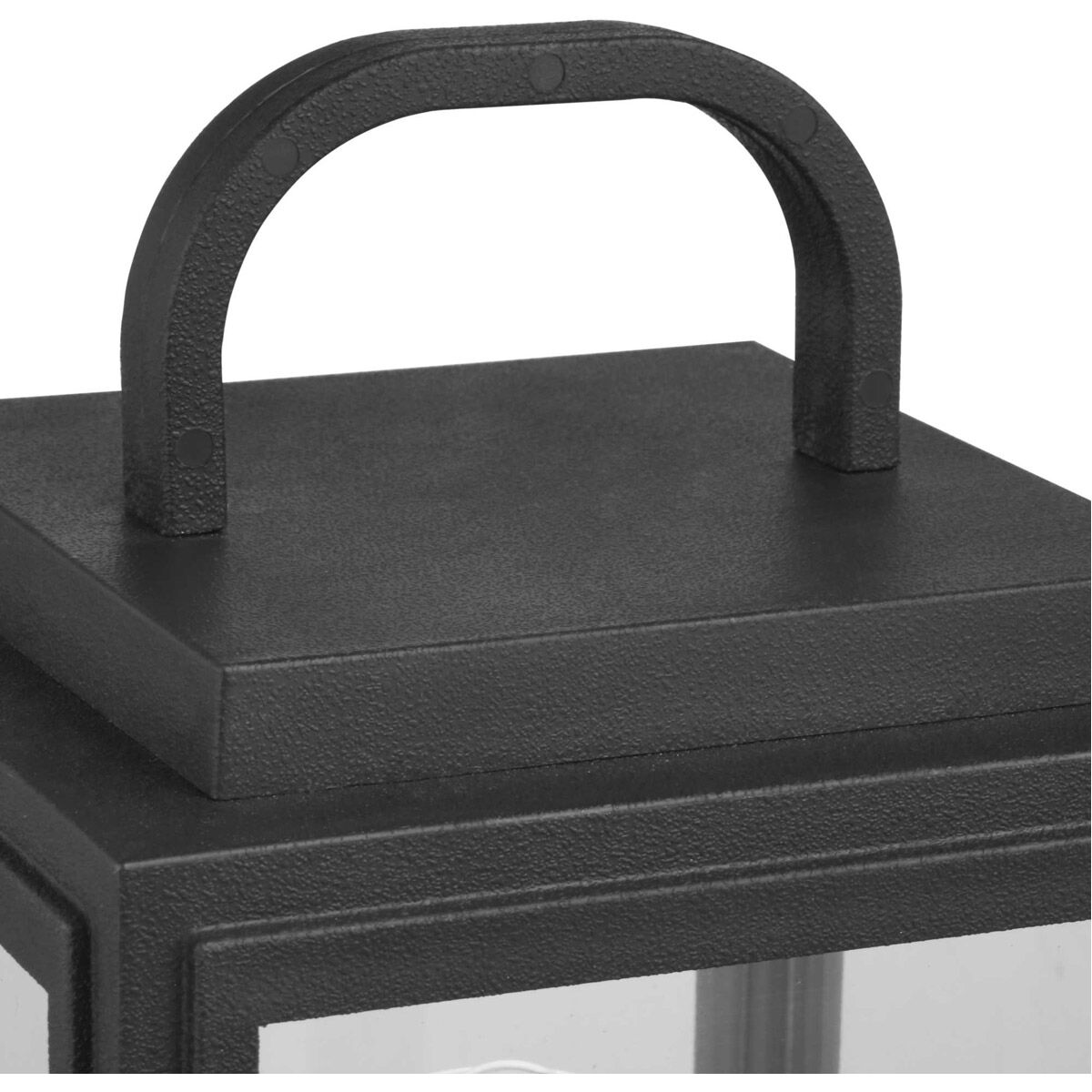 Grandbury 1 Light 16 inch Textured Black Outdoor Post Lantern, with DURASHIELD