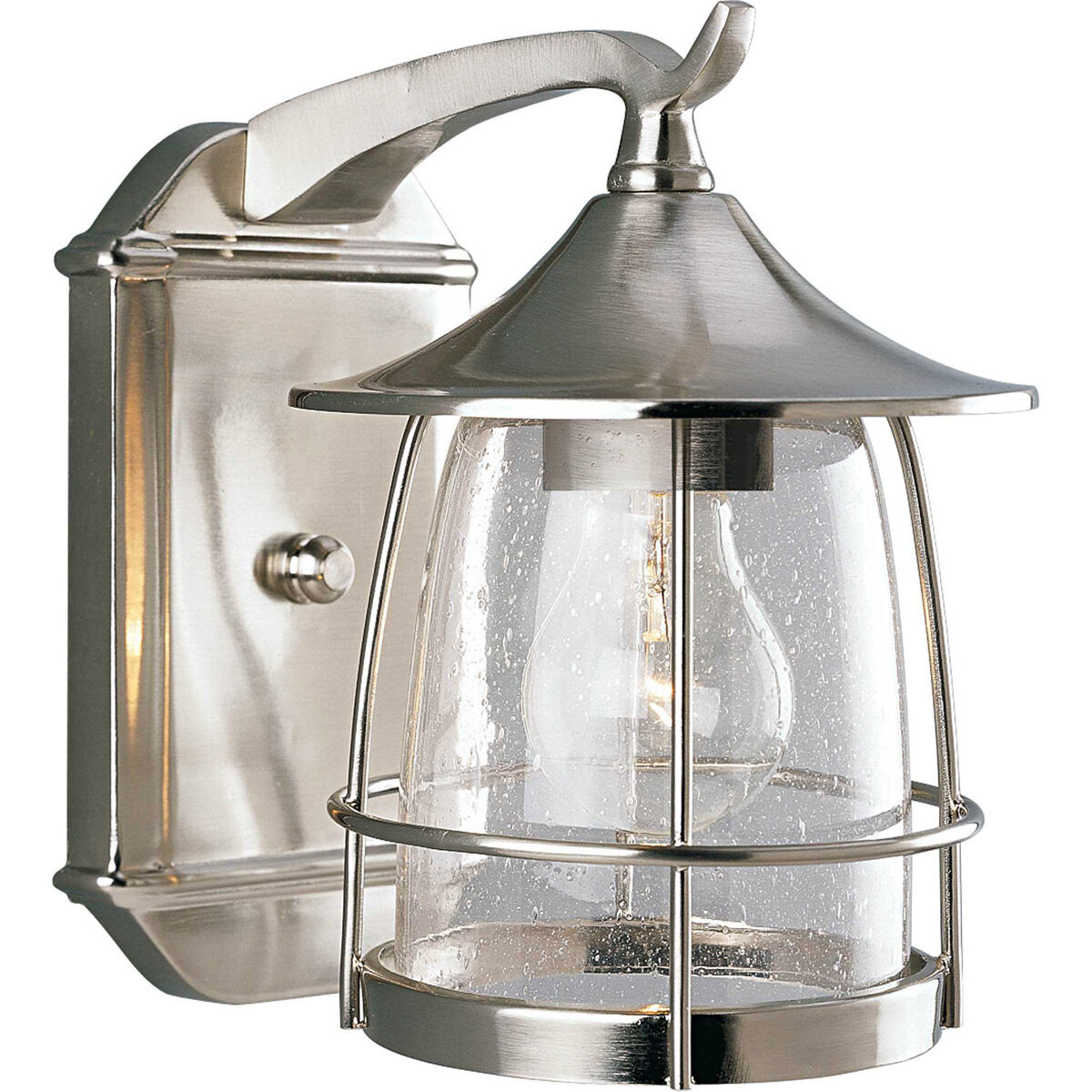 Nickel outdoor cheap wall light