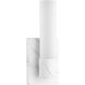 Blanco LED LED 4.75 inch Faux White Marble ADA Wall Bracket Wall Light
