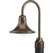 Post Lights & Accessories 1 Light 16 inch Antique Bronze Outdoor Post Lantern