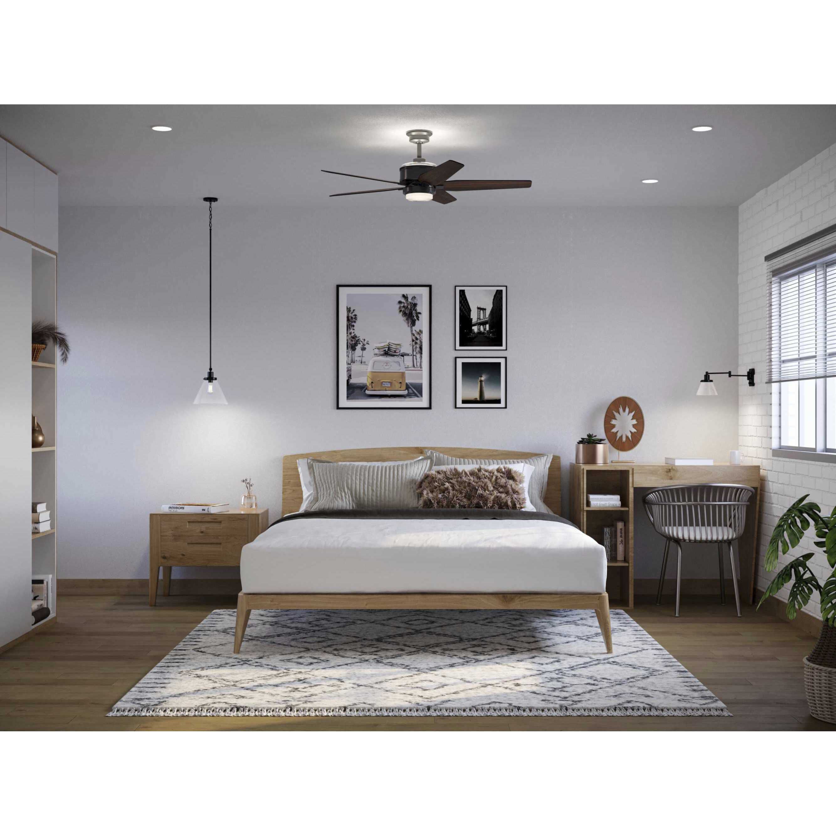 Hinton 1 Light 12.25 inch Matte Black Pendant Ceiling Light