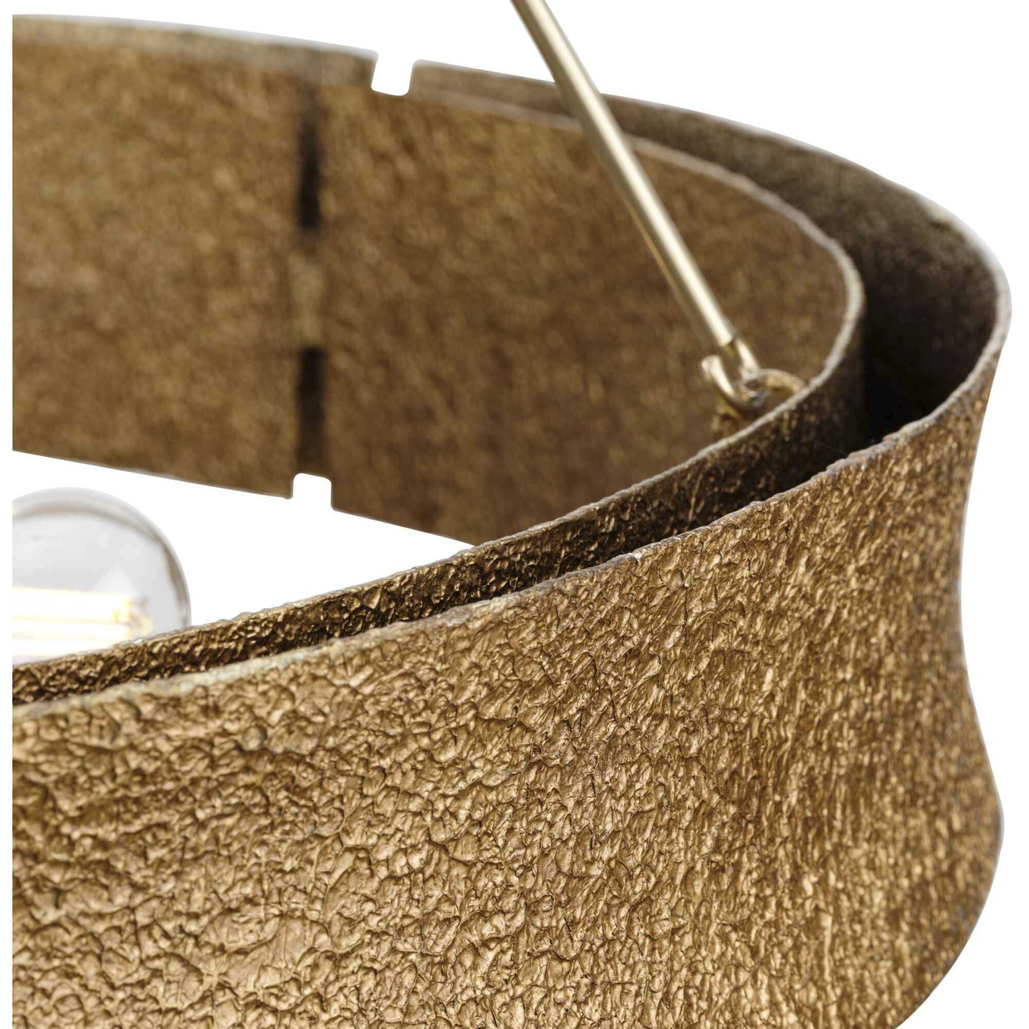 Lusail 5 Light 26 inch Soft Gold Chandelier Ceiling Light, Design Series