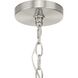 Goodwin 5 Light 24 inch Brushed Nickel Chandelier Ceiling Light