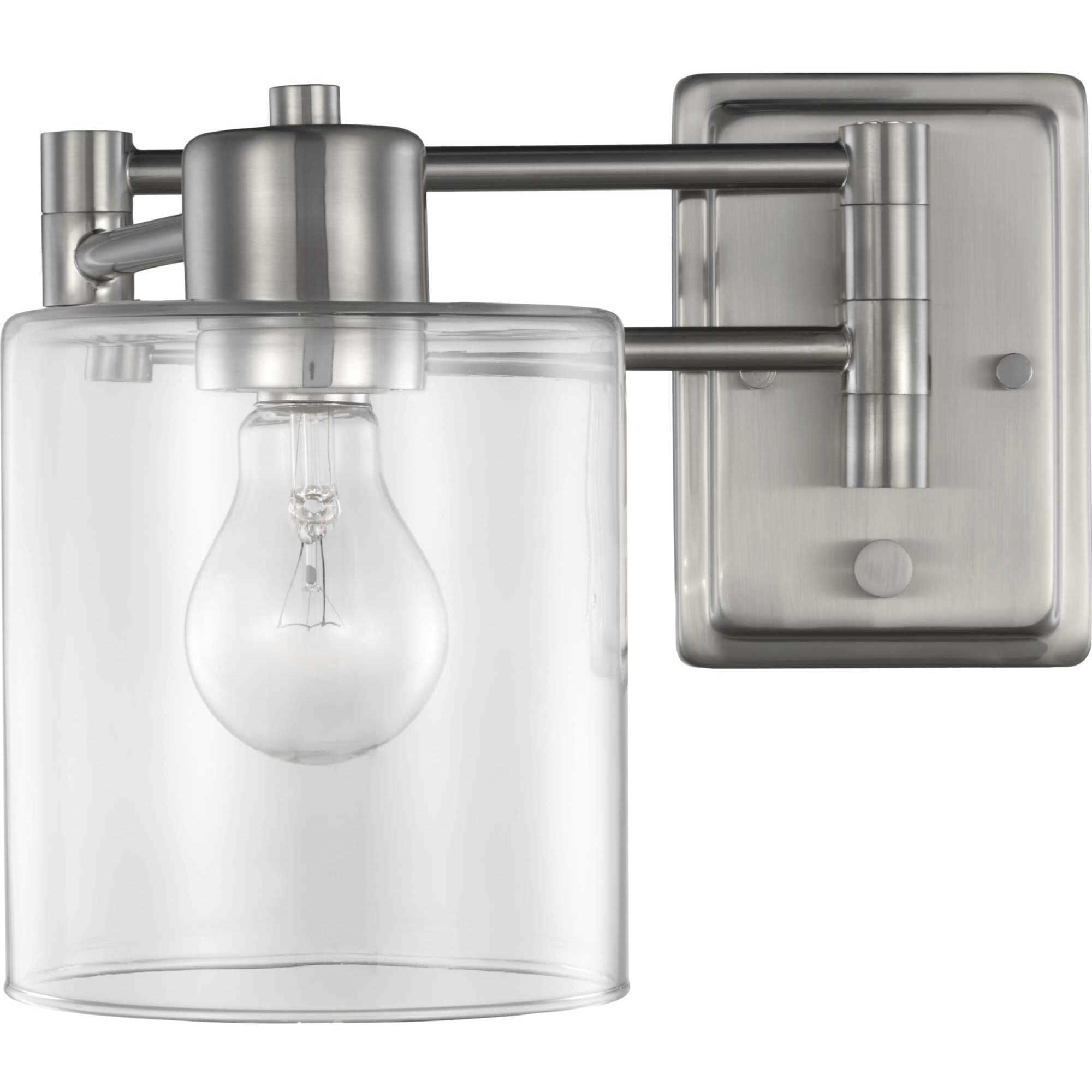 Milner 10 inch 60.00 watt Brushed Nickel Swing Arm Wall Light