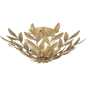 Broche 4 Light 20.75 inch Semi-Flush Mount