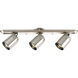 Directional 3 Light 7 inch Brushed Nickel Multi Directional Wall/Ceiling Light
