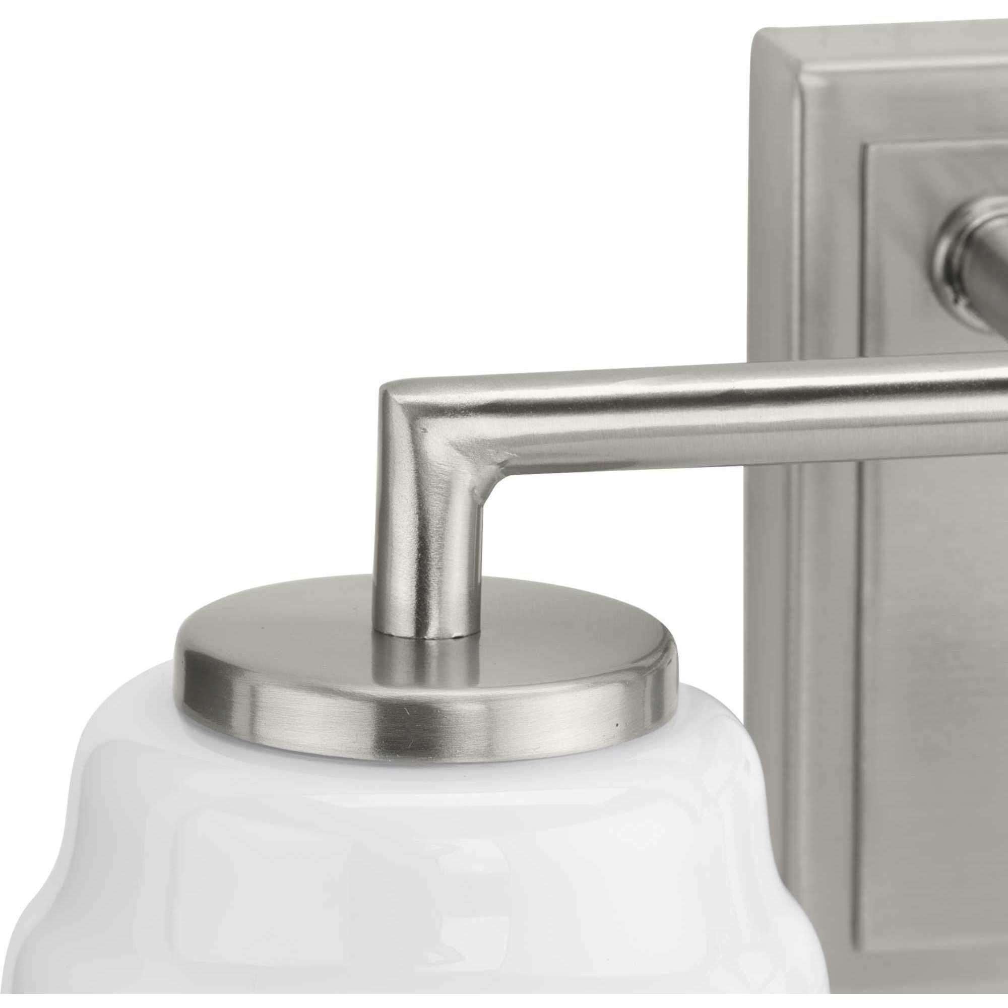 Spenser 2 Light 15.62 inch Brushed Nickel Vanity Light Wall Light