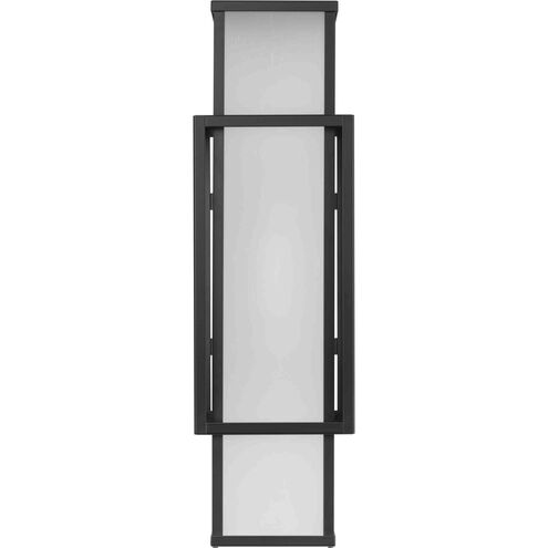 Unison 2 Light 24 inch Matte Black Outdoor Wall Lantern