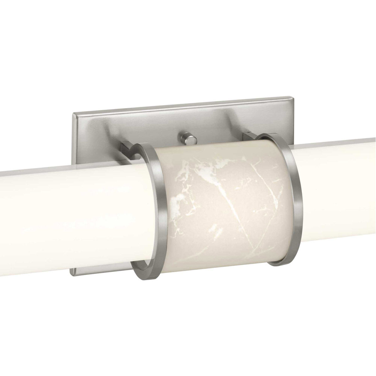 Phase 1.2 LED LED 24 inch Brushed Nickel Linear Bath Bar Wall Light, Progress LED