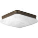 Appeal 2 Light 11 inch Antique Bronze Flush Mount Ceiling Light