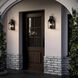 Radcliffe 2 Light 16 inch Black Outdoor Wall Lantern
