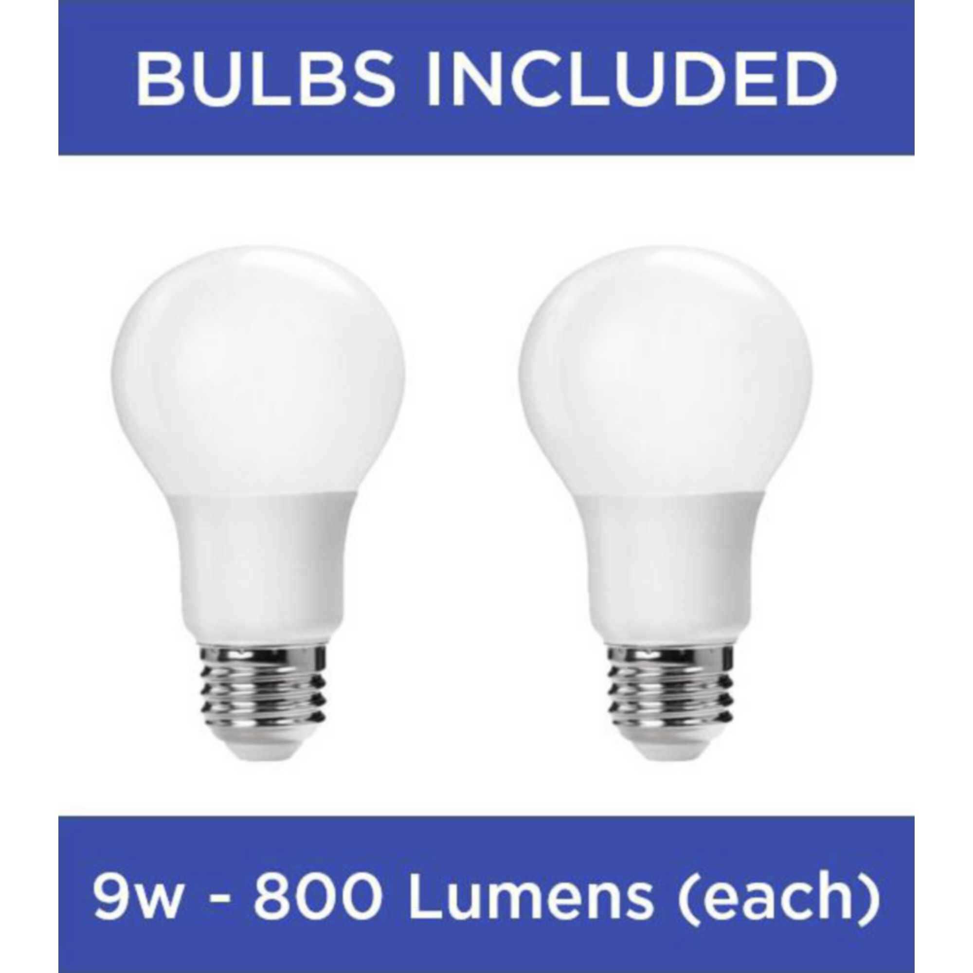 AirPro LED Forged Black Fan Light Kit