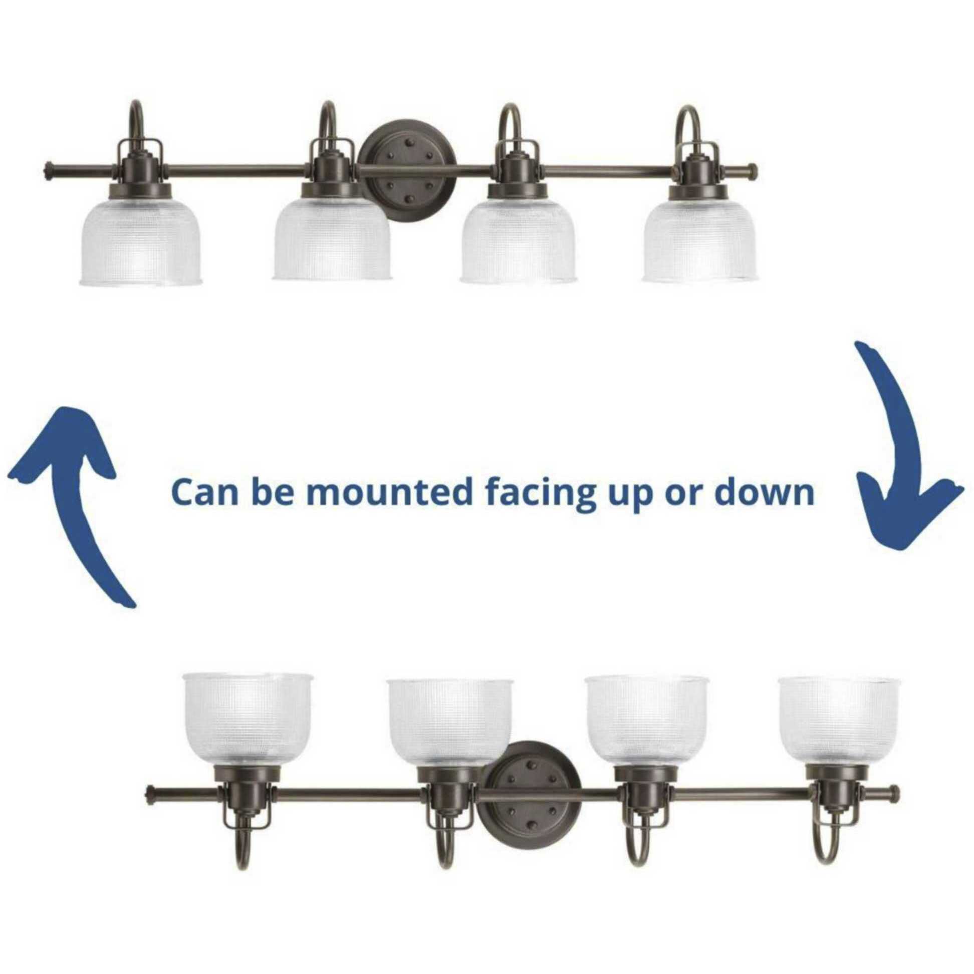 Archie 4 Light 35.5 inch Venetian Bronze Bath Vanity Wall Light