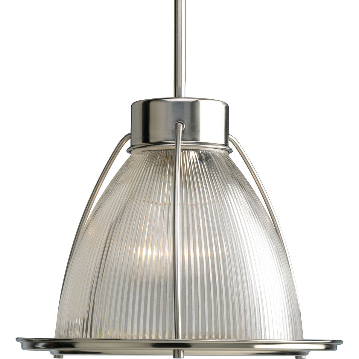 Prismatic glass outlet pendant