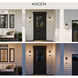 Kagen 1 Light 15 inch Antique Bronze Outdoor Wall Light