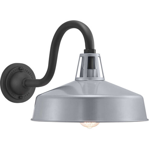 Cedar Springs 1 Light 11 inch Metallic Gray Outdoor Wall Lantern, Extra Large