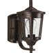 East Haven Outdoor Wall Lantern in Antique Bronze, Small