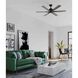 Brazas 56 inch Matte Black with Distressed Ebony Blades Ceiling Fan