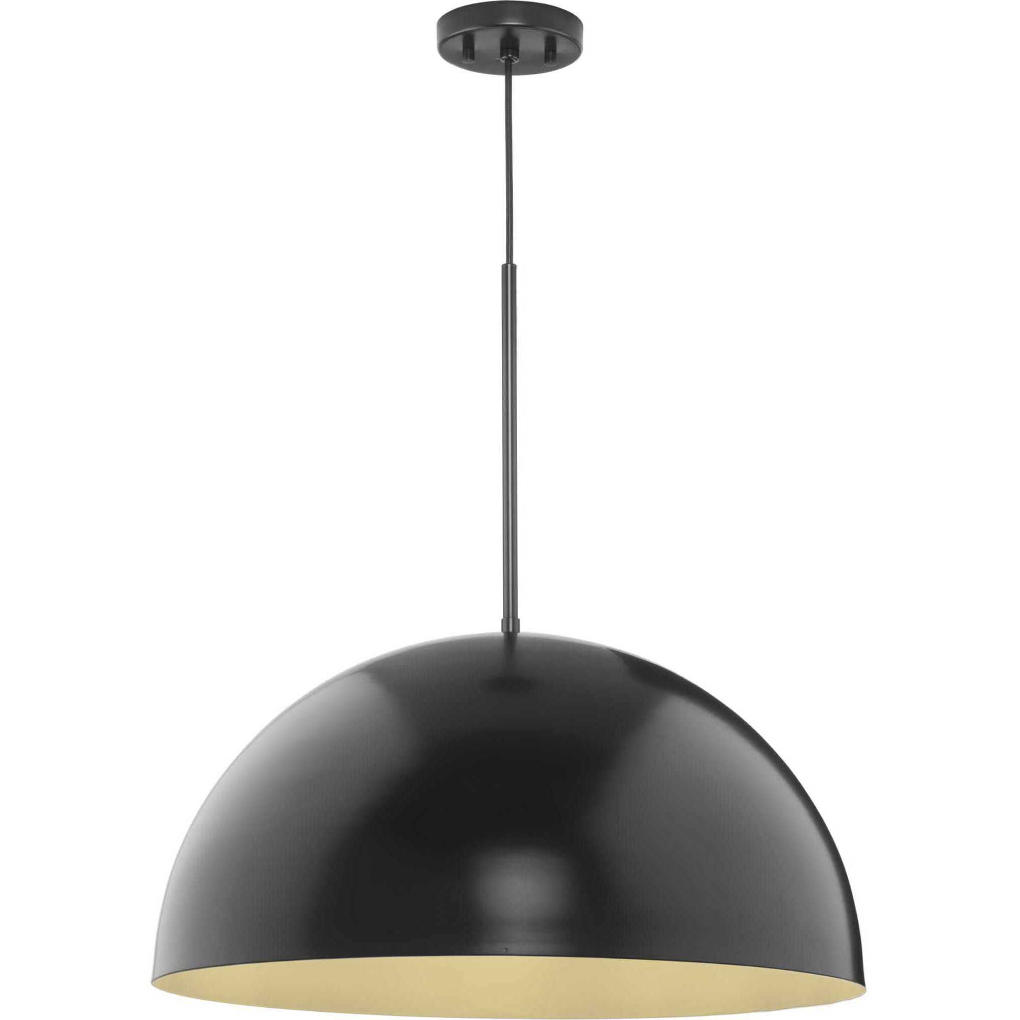 Perimeter 1 Light 23.62 inch Matte Black Pendant Ceiling Light