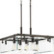 Glayse 5 Light 23 inch Antique Bronze Pendant Ceiling Light, Design Series