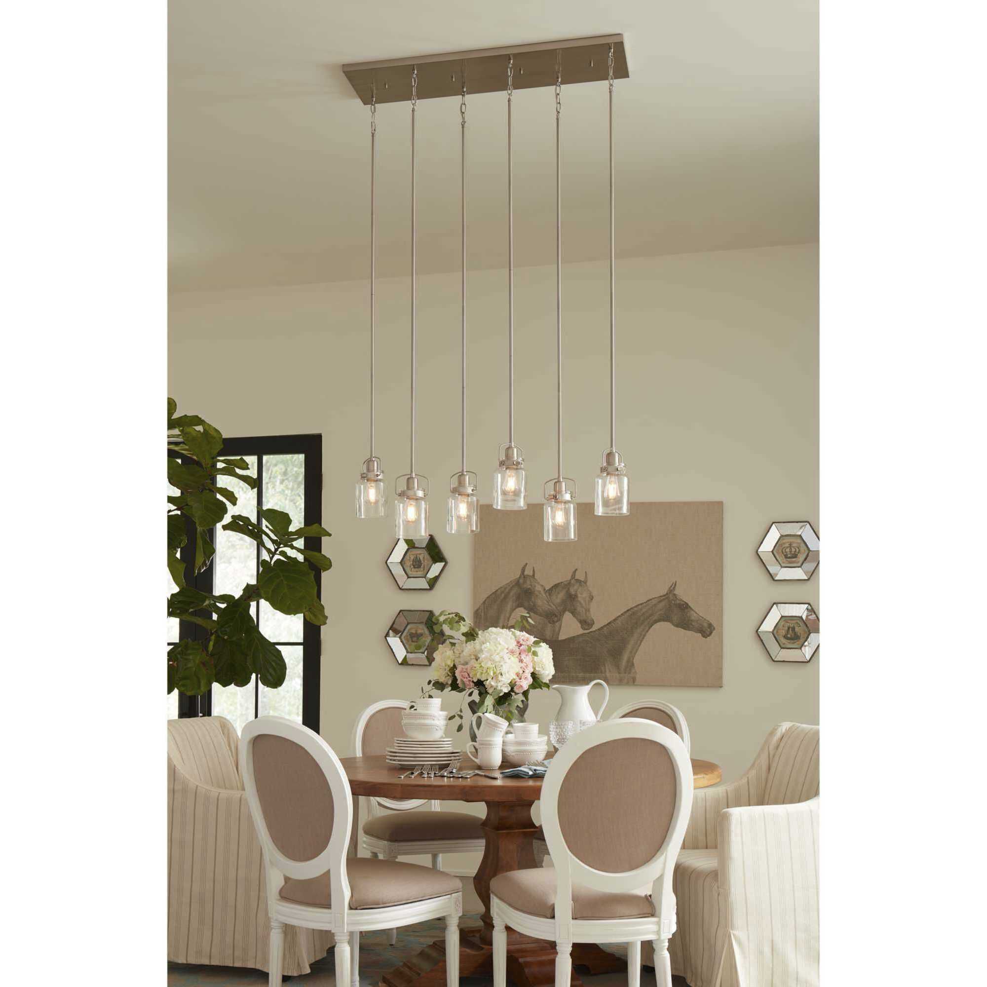 Calhoun 1 Light 5 inch Brushed Nickel Mini-Pendant Ceiling Light