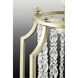 Desiree 5 Light 28 inch Silver Ridge Chandelier Ceiling Light, Design Series