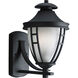 Fairview 1 Light 15 inch Black Outdoor Wall Lantern