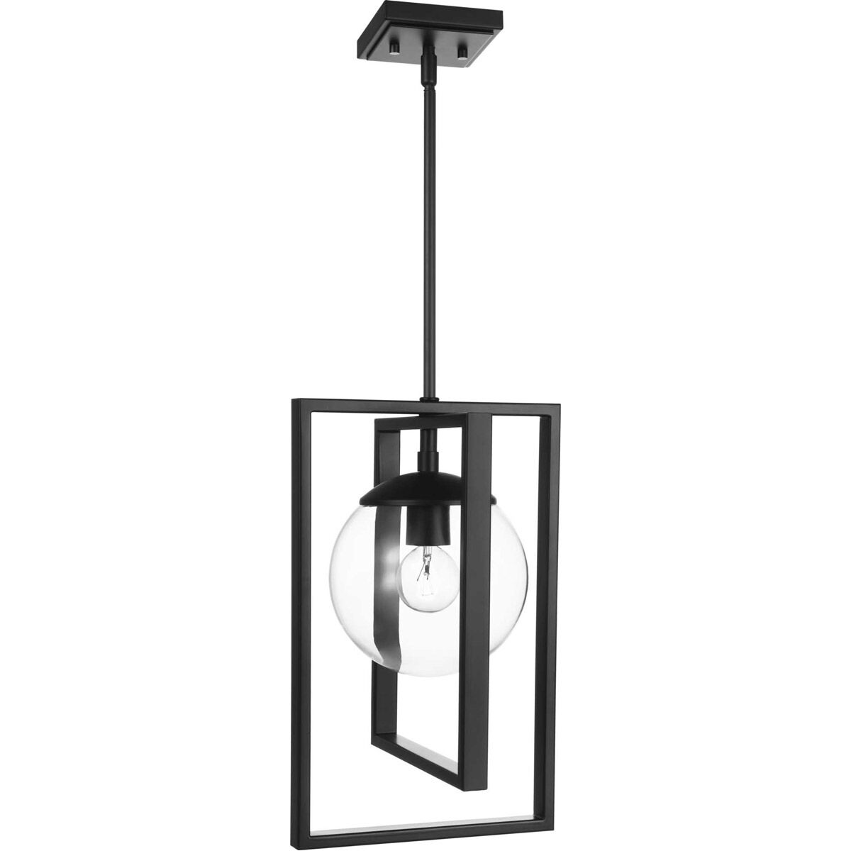 Atwell 1 Light 8 inch Matte Black Pendant Ceiling Light