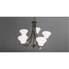 Noma 5 Light 28.5 inch Antique Bronze Chandelier Ceiling Light, Design Series