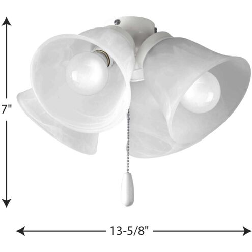 AirPro LED White Fan Light Kit