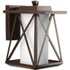 Scope 1 Light 13 inch Antique Bronze Outdoor Wall Lantern