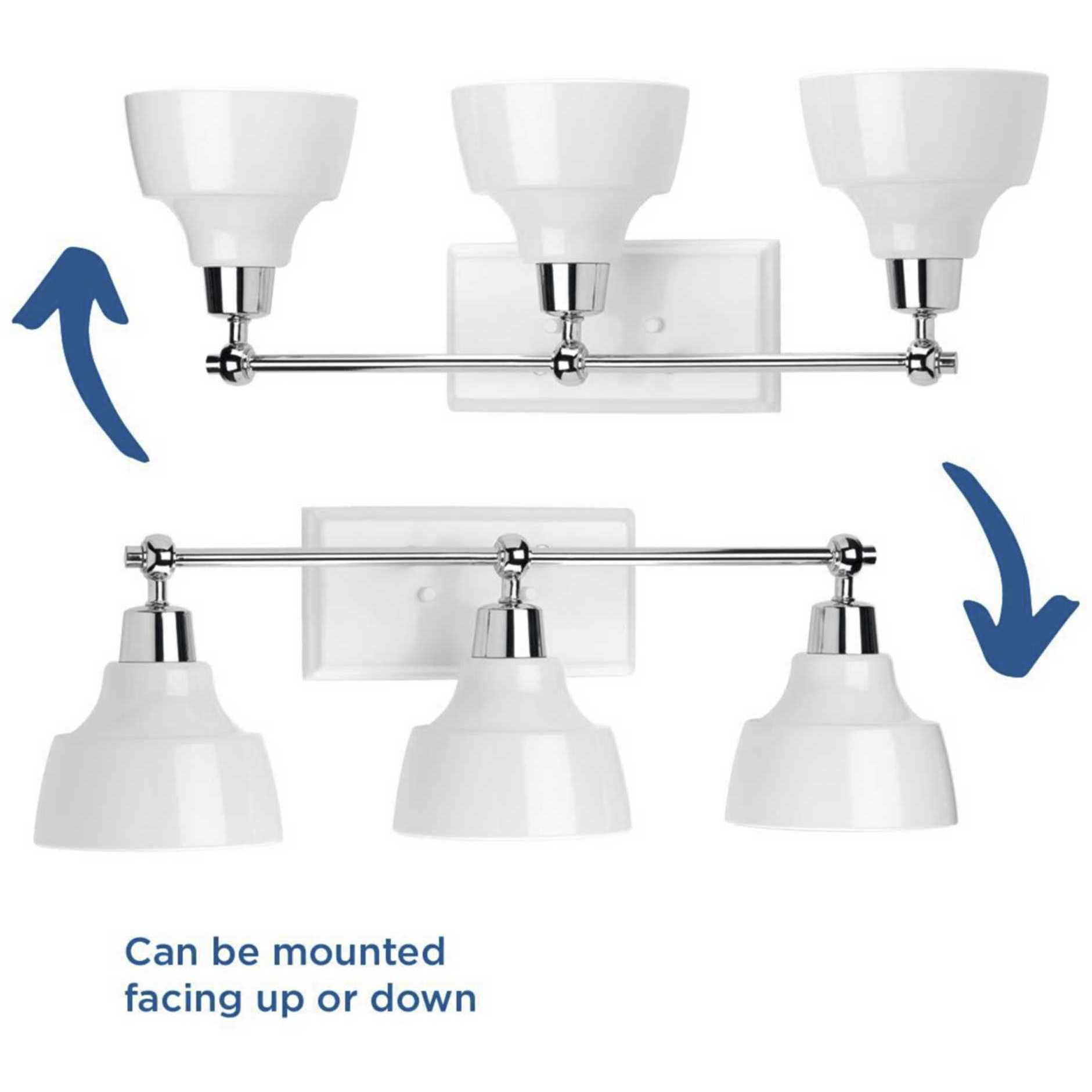 Bramlett 3 Light 24 inch Polished Chrome Bath Vanity Wall Light