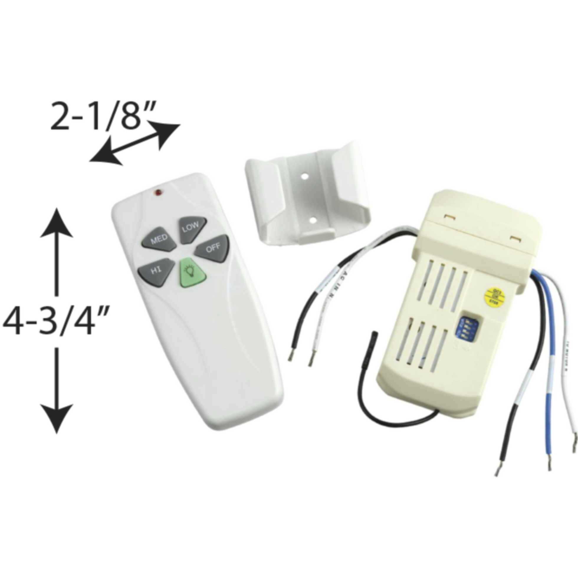 AirPro 120 White Ceiling Fan Remote Control