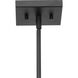 Boundary 1 Light 6 inch Matte Black Pendant Ceiling Light, Design Series