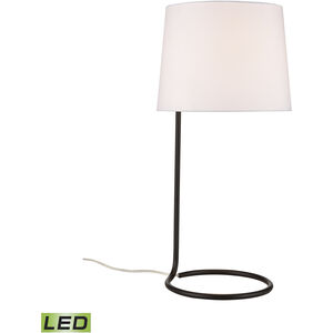 Loophole 29 inch 9 watt Oil Rubbed Bronze Table Lamp Portable Light