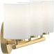 Replay 3 Light 22 inch Brushed Gold Bath & Vanity Light Wall Light
