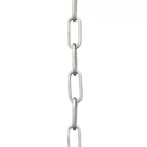 Square Profile Chain Galvanized Finish Accessory Chain, for Jeffery Alan Marks Point Dume Collection