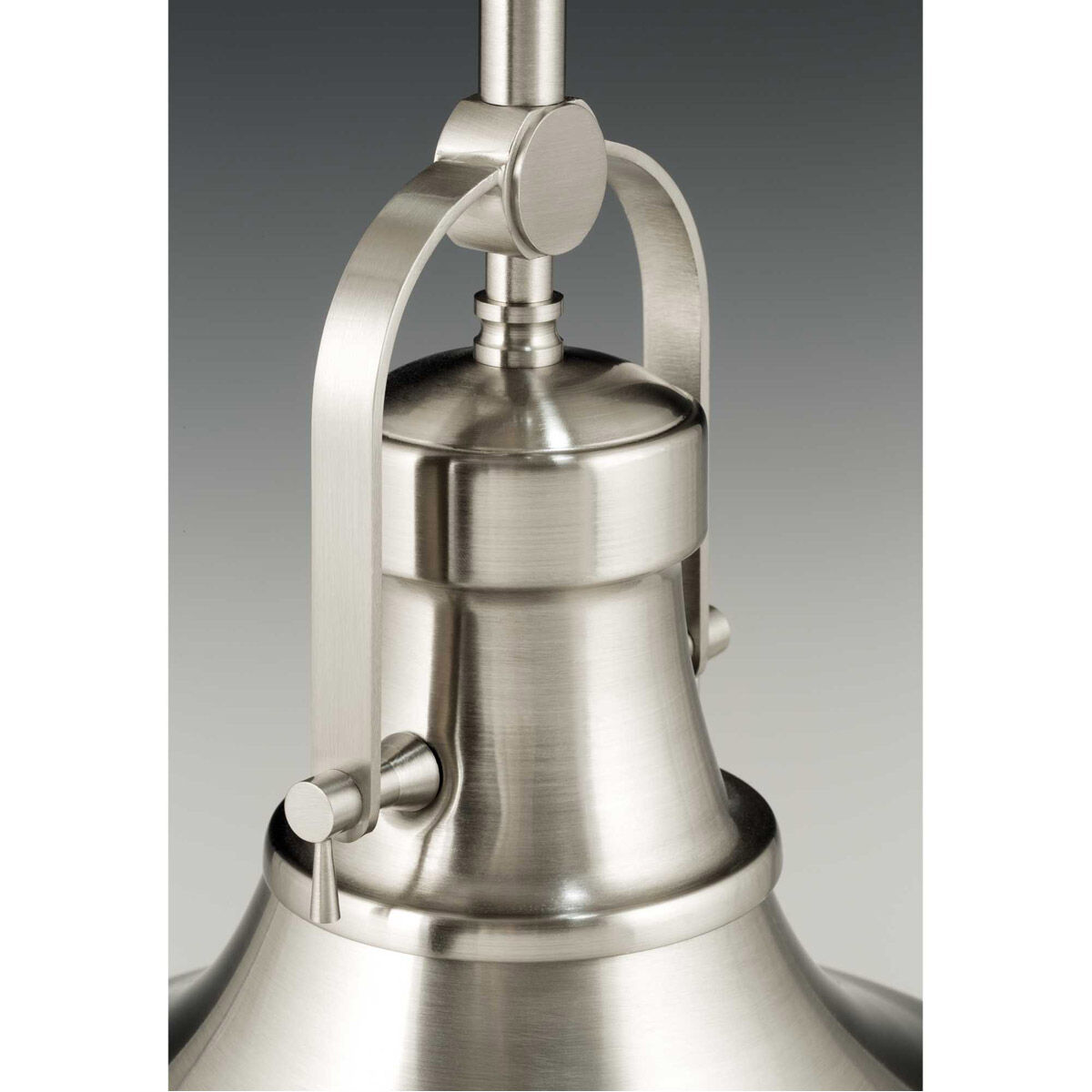 Progress P5188-0930K9 Fresnel Lens LED Brushed Nickel Pendant