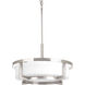 Dynamo 4 Light 25 inch Brushed Nickel Pendant Ceiling Light