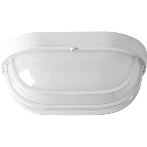 Bulkheads LED LED 10.5 inch White Outdoor Ceiling/Wall Light, Progress LED