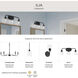 Ilia 1 Light 6 inch Matte Black Wall Sconce Wall Light