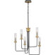 Rainey 5 Light 24 inch Graphite Chandelier Ceiling Light