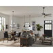 Kellwyn 9 Light 28 inch Matte Black Chandelier Ceiling Light