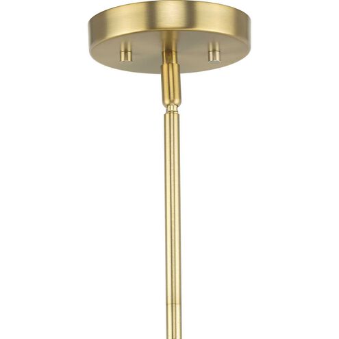 Trimble 1 Light 8 inch Brushed Bronze Mini Pendant Ceiling Light, Design Series