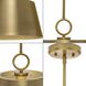 Parkhurst 1 Light 12 inch Brushed Bronze Pendant Ceiling Light