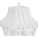 Mansard 1 Light 13 inch White Outdoor Post Lantern